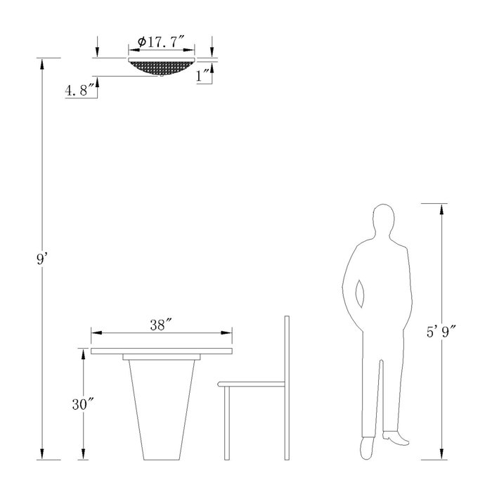 Willa Arlo Interiors Java Crystal Flush Mount Wayfair